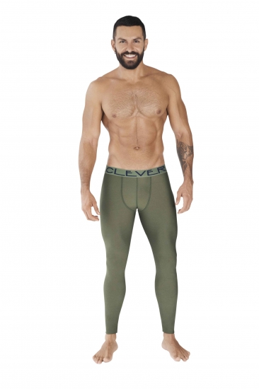 clever Мужские кальсоны зеленые Clever IDEAL LONG JOHNS 037210