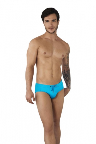 clever Мужские плавки голубой Clever TROPIC PARTY SWIMSUIT BRIEF 096607