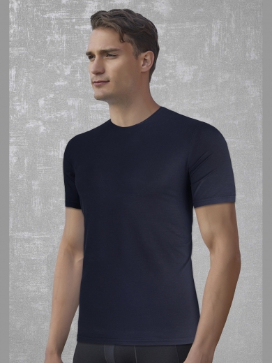 doreanse Мужская футболка темно-синяя Premium 2566