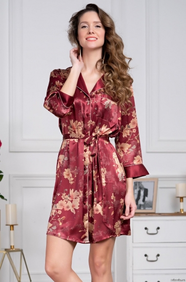 mia amore Рубашка 3627 "Burgundia"