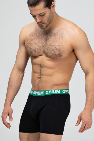 Трусы Opium Мужские трусы боксеры R-152 Black