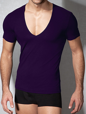 Футболка Doreanse Мужская футболка фиолетовая 2820