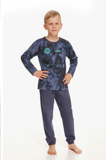 taro Детская пижама 22W Greg 2652-2653-01 размер 104 Темно-синий