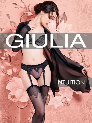Giulia Чулки INTUITION 02 размер 1-2/XS-S nero