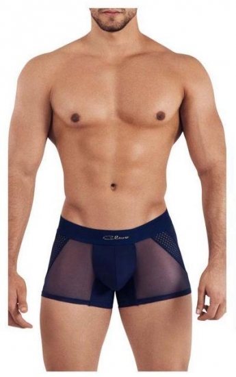Трусы clever Мужские боксеры темно-синие прозрачные Clever EXTRAVAGANT BOXER 030608