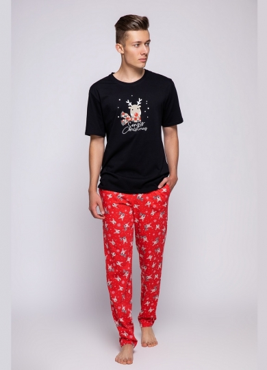 sensis RUDOLFO Рождественская пижама мужская со штанами