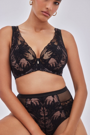 alles Бюстгальтер Boudoir M Bralette Black