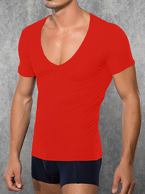 Футболка Doreanse Мужская футболка красная 2820