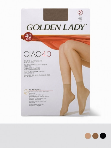 GOLDEN LADY Носки синтетические CIAO 40 (2 пары)