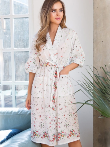 Mia Mia Мираж №16317 Халат "Daisy" размер XXL/XXXL Принт_417