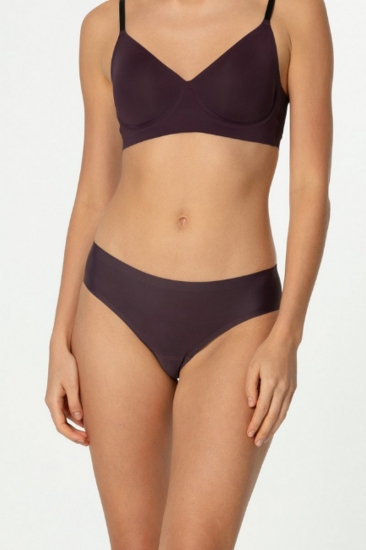 julimex DARK PLUM/BLOOM Трусы бразильяно