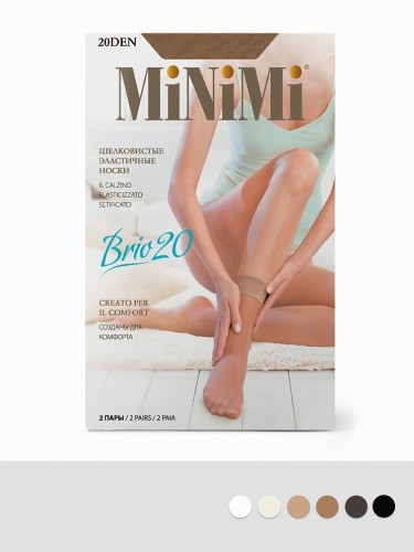MINIMI Носки синтетические BRIO 20 (2 пары)