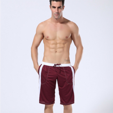 seobean Мужские шорты спортивные бордовые Seobean Shorts 7