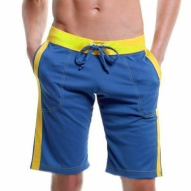 seobean Мужские шорты спортивные синие Wang Jiang Blue Shorts 7