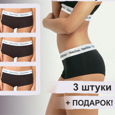romeo rossi Набор женских трусов-шорт 3в1 + ПОДАРОК ROMEO ROSSI RR5501-023