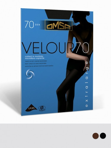 OMSA колготки женские VELOUR 70 XL