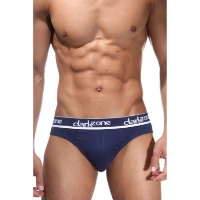 Darkzone Трусы мужские слипы темно-синие DZN6304