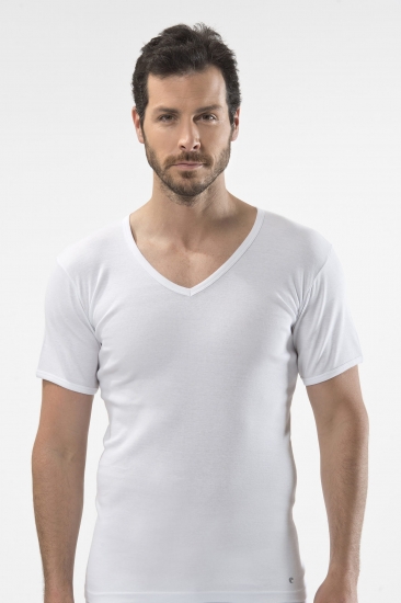 Cacharel Футболка мужская с V-образным вырезом. Набор из 2-х штук 1502 