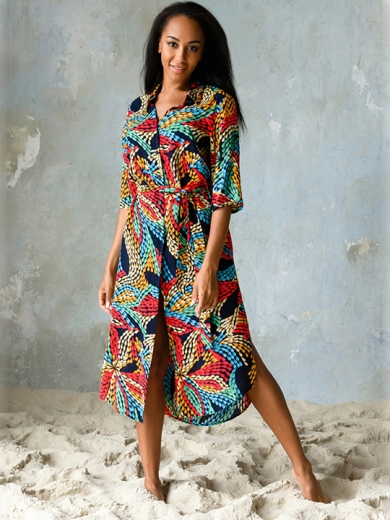 mia mia Мираж №16445 Платье домашнее "Dominica" виск
