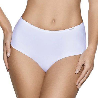 creaciones selene Женские трусы слипы макси высокие белые бесшовные Creaciones Selene 503 MAXI BRAGA/blanco
